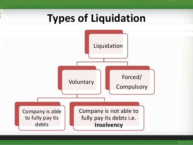 Liquidating company